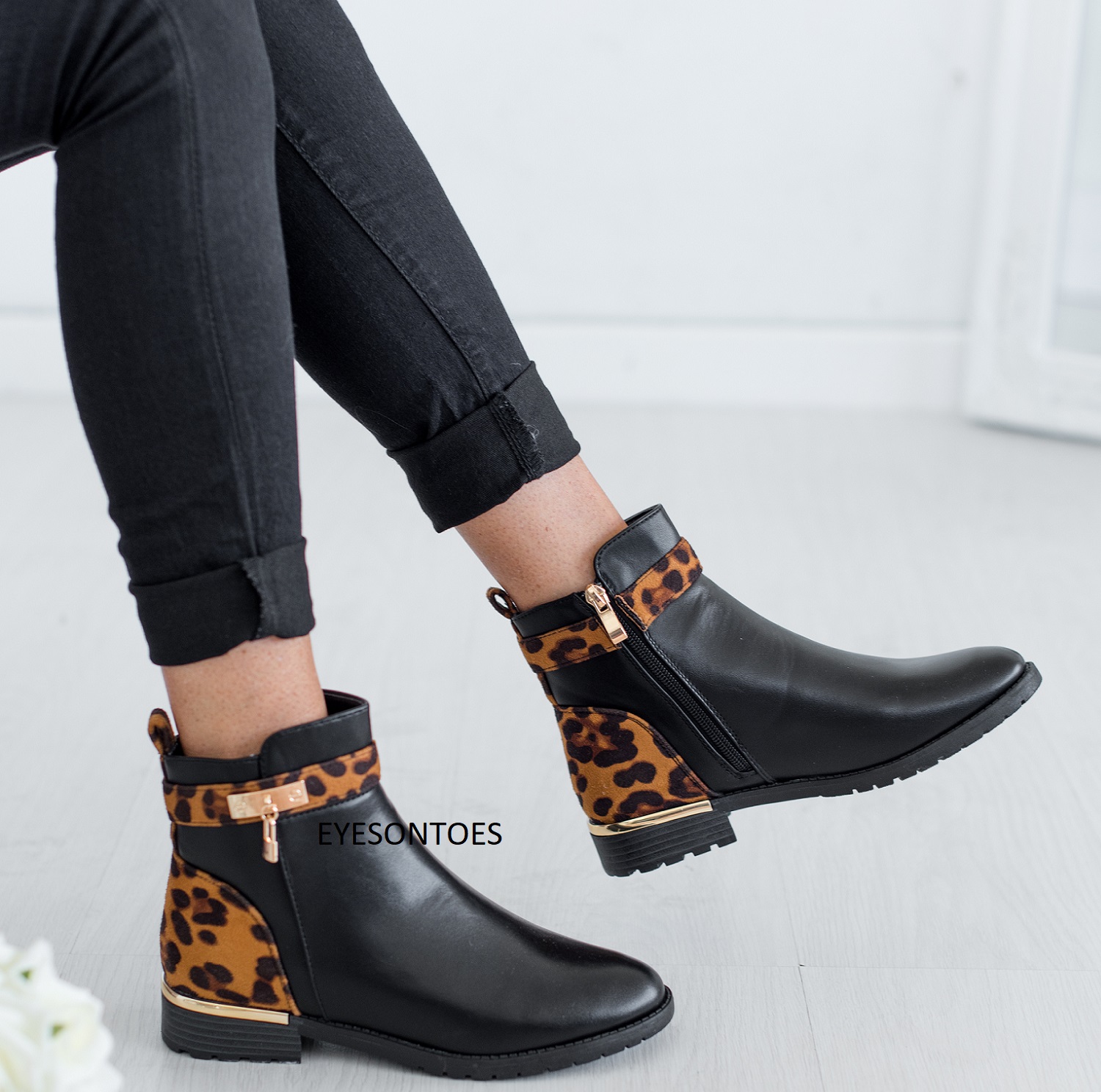 croc chelsea ankle boots
